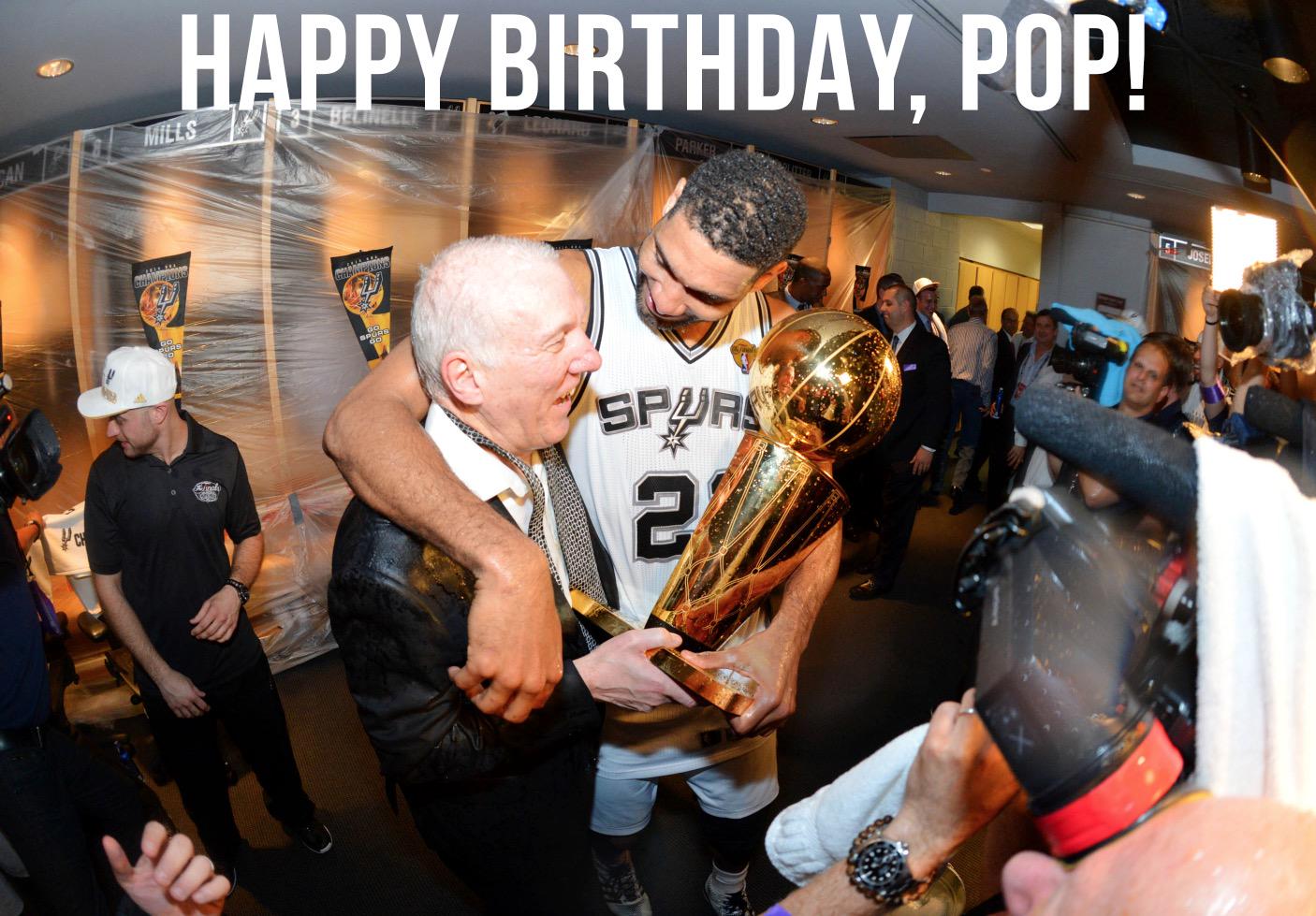 Happy 66th birthday to Gregg Popovich! 