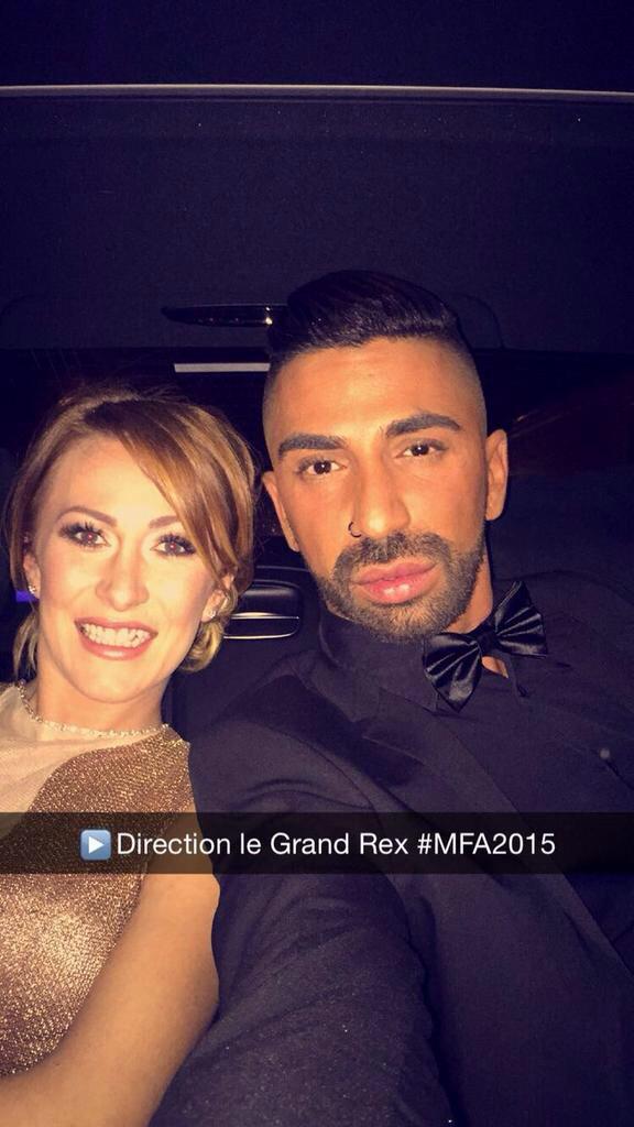 GaelleNews's tweet photo. #PHOTO: Gaëlle et Yoni, en direction des #MFA2015. http://t.co/Uwel7LQwSf