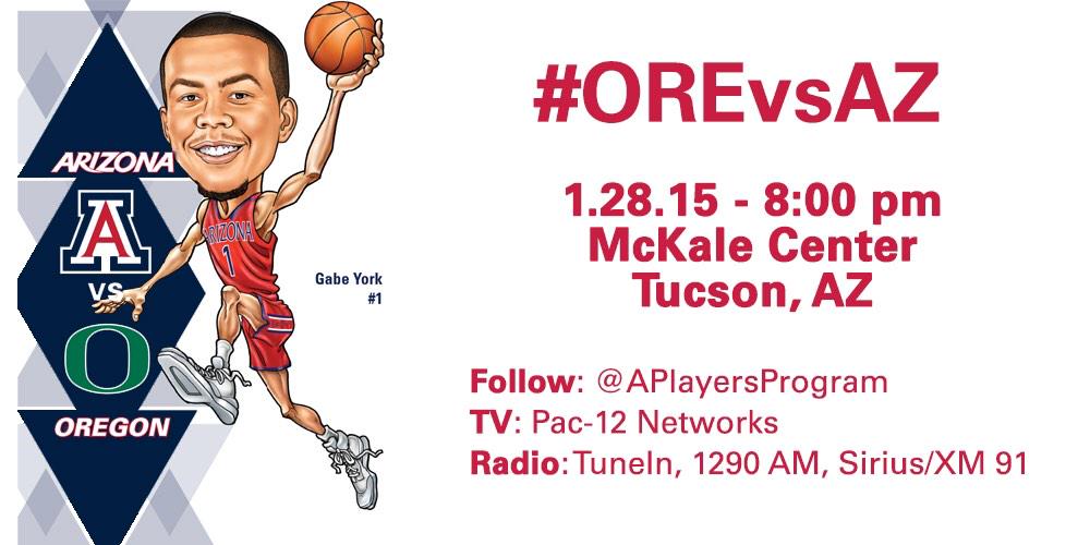 ArizonaMBB's tweet image. #OREvsAZ