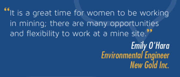CTEM_BC's tweet photo. "There are many opportunities & flexibility to work at a mine site" Emily O'Hara, Env Eng @NewAfton #ThinkMining http://t.co/2nINIltvqw