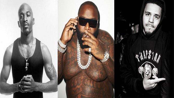 Happy Birthday to J. Cole, Rakim, and Rick Ross!  (   
