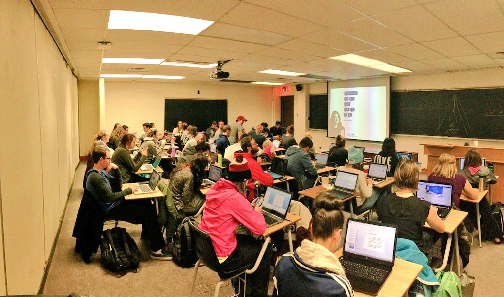 caleb_leduc's tweet photo. Taking a twitter break in Adapted PhysEd Class @LaurentianU to tweet, talk and text about #MentalHealth #BellLetsTaIk http://t.co/3hJZD7BdCs