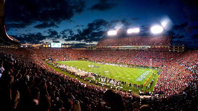 bracketology1's tweet photo. Best SEC stadium Semifinal: 

RT for Florida
                
Fav for Auburn http://t.co/tjyUBfh3w4