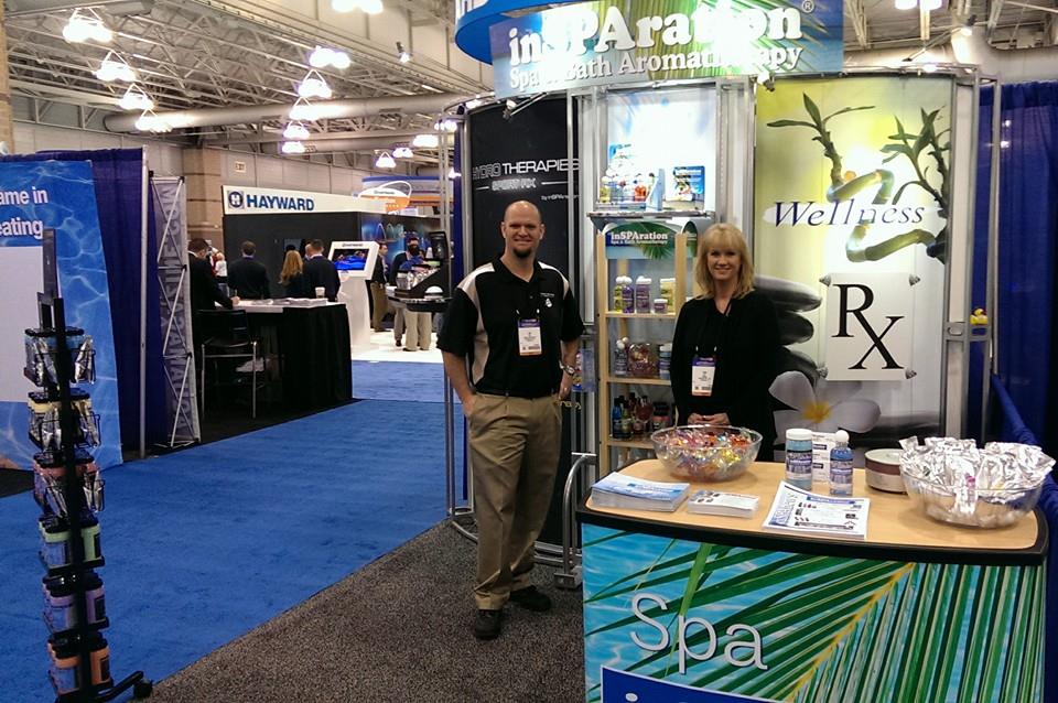 inSPAration Booth at the Pool &amp; Spa Show in AC, NJ!