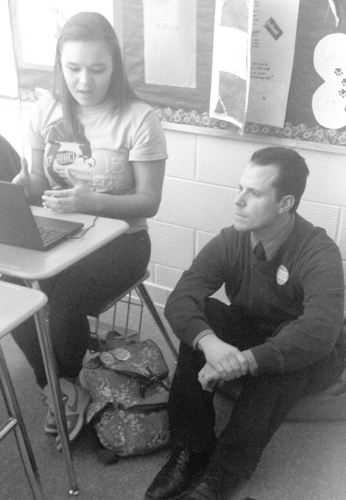 mrsoneil_ela's tweet photo. Thanks @jburleson_ for answering Q's and giving us ideas for our research! You rock! #RAMtastic #AmazingAP πππ http://t.co/DIRCBUabFf