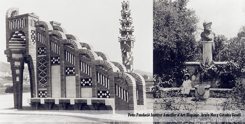 g_experiencia's tweet photo. Salvo una fuente, el mobiliario de #Gaudí para los jardines del #PalacioGuell desapareció - http://t.co/MYDUokQWQt http://t.co/c6VOsBMhuM