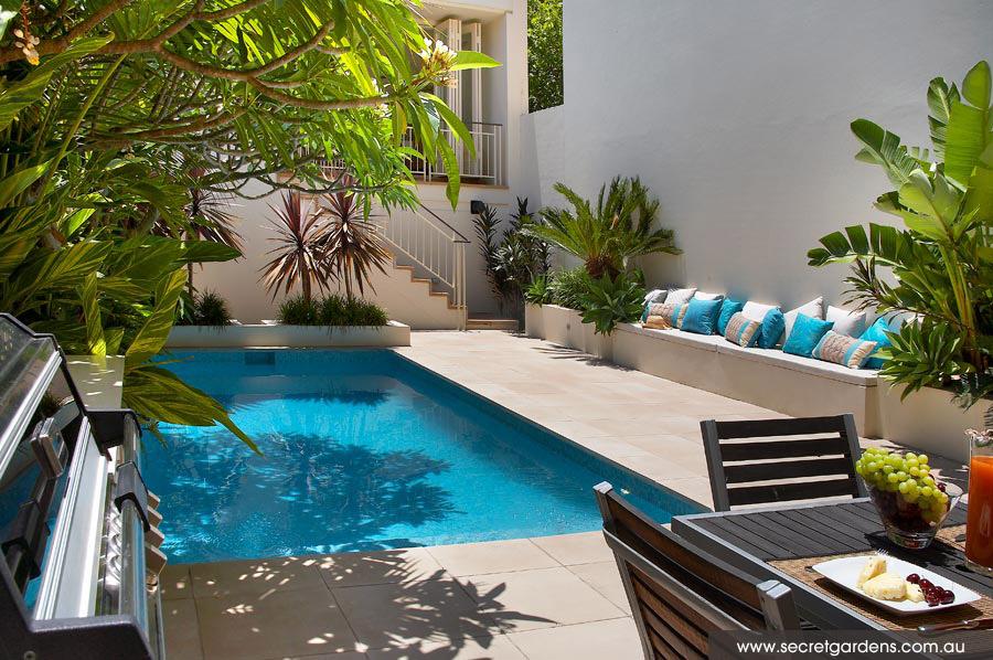 ديكور اليوم ! on Twitter "تصميم حديقة ومسبح داخل الفناء تصميم_خارجي 