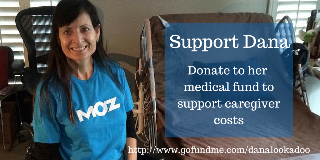 lookadoo's tweet photo. <3 @Moz: Let's help out @lookadoo, one of our amazing community members, w her caregiver costs http://t.co/96XZ7T0erC http://t.co/RLjycPti9s