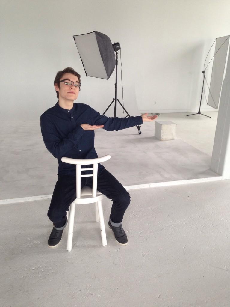 JeremyFranczyk's tweet photo. So excited for today! #AspireStudios ✨ http://t.co/2hLKyk0Tnl