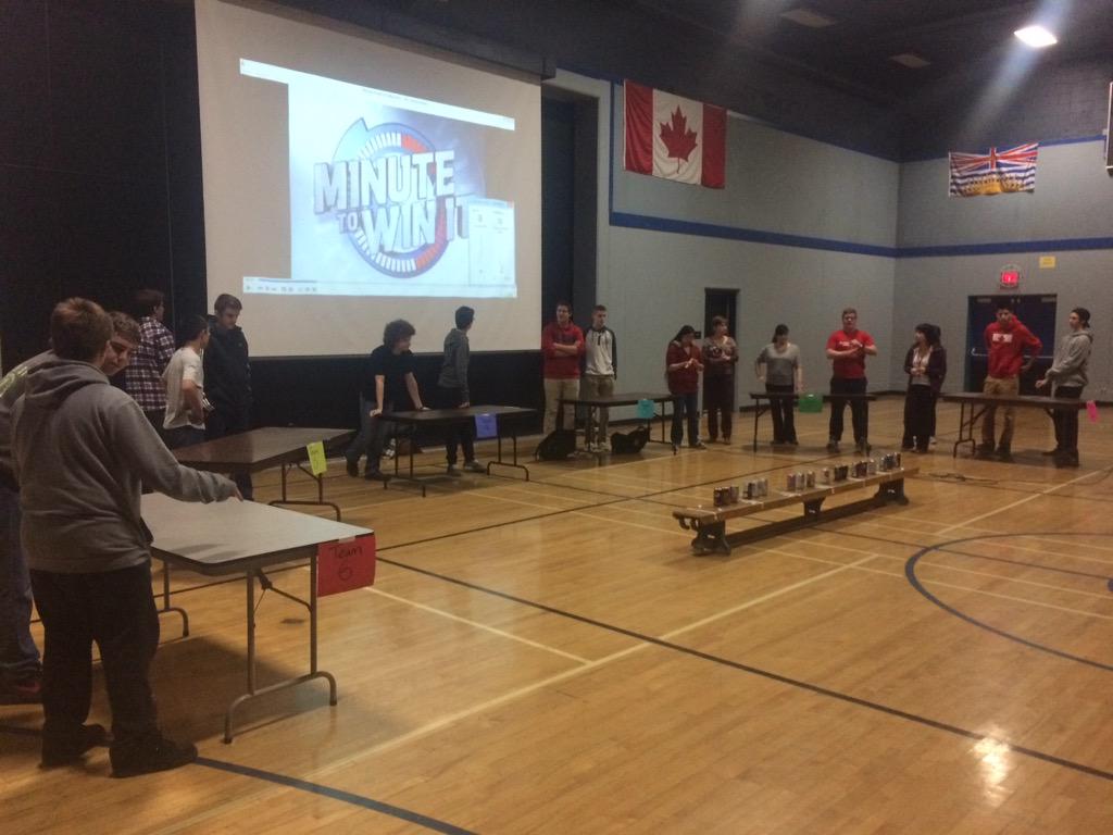 ACSSTotems's tweet photo. Day two of minute to win it about to begin #totems #readyspaghetti http://t.co/tmcpop1Wms