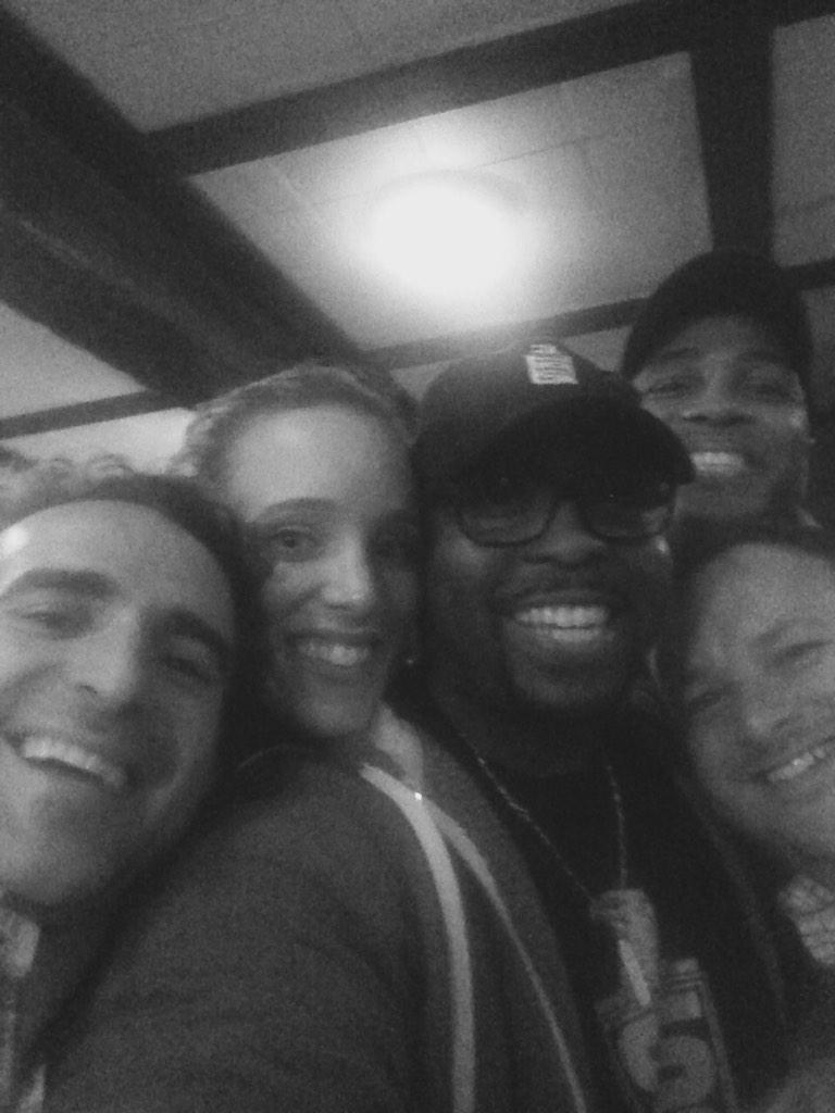 ChrisMHolley's tweet photo. @JennyPellicer @DevonGreggory @SofAWritersRoom @NBCStateAffairs #StateofAffairs One of the best selfies of the night! http://t.co/PJ60IuztXM