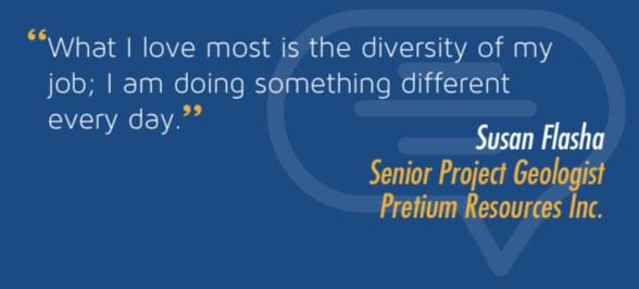 CTEM_BC's tweet photo. Susan Flasha, Senior Project Geologist at #PretiumResources, on what she loves about her job. #ThinkMining http://t.co/WIGMNyw0Tw