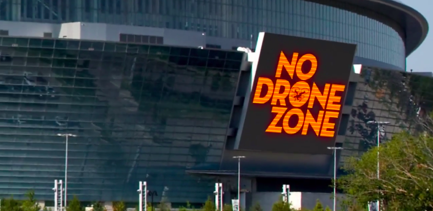 verge's tweet photo. The Super Bowl will officially be a no drone zone http://t.co/0UcxdADRTb http://t.co/6pIbC2FlBu