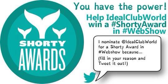 OmiiMii8's tweet photo. Hey U all! Please #tunein @IdealClubworld & after U hooked to this #IdealShow go & nominate! http://t.co/nqQNnSNBSs http://t.co/zf5hf38sgg