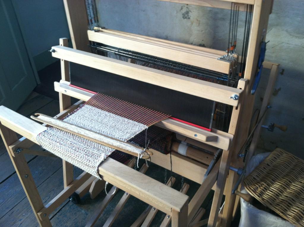 It's pretty cold and in this #Snowmageddon2015 are you glad you don't have to weave your own blankets? #history