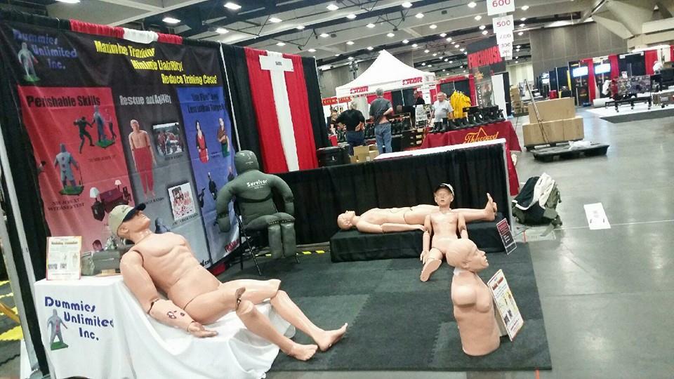 DummiesUnlimtd's tweet photo. Find us Booth #935 at #firehouseworld2015 Just look for the Dummies! #dummies #unlimited #lesslethaltraining http://t.co/ht43d3qtXA