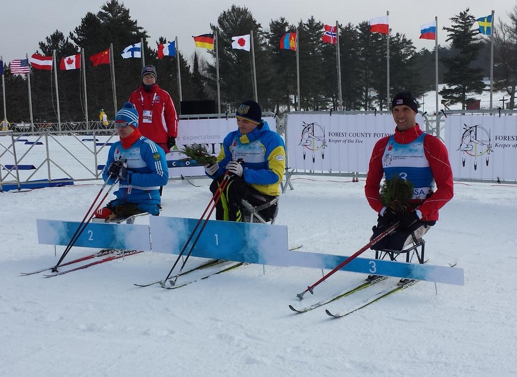 USParaNordic's tweet photo. Andy Soule back on the podium... again!!  Bronze in @IPCNordic World Champs xc sprint.  #Cable2015 http://t.co/xAWOmi0FjT