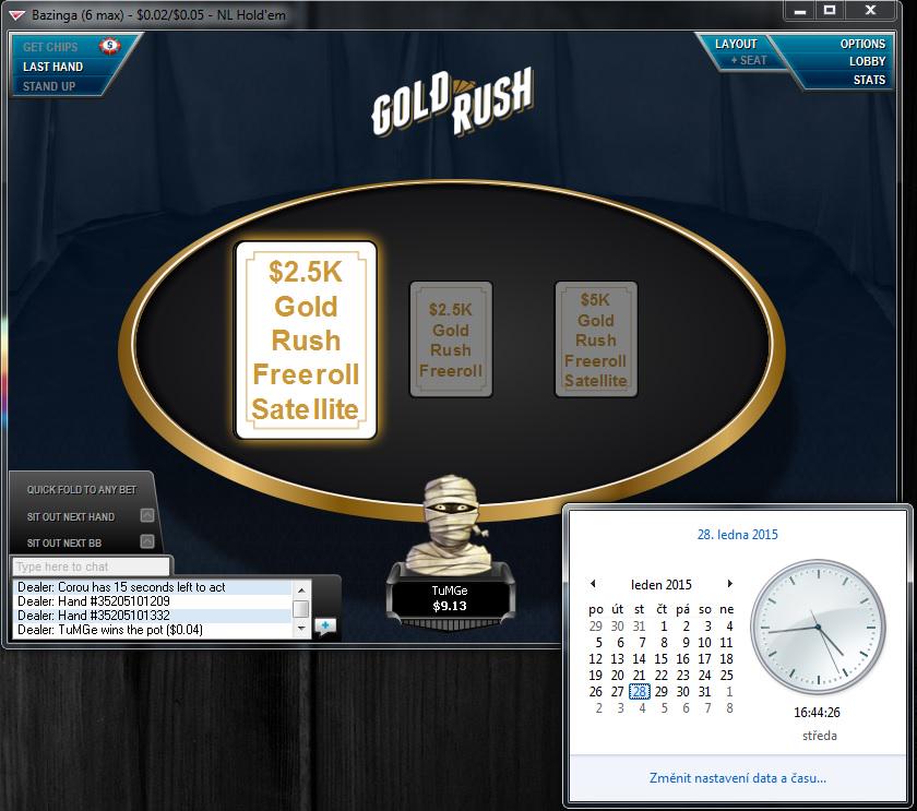 Lipouu's tweet photo. @FullTiltPoker TuMGe #goldrush http://t.co/QKr1k4To98