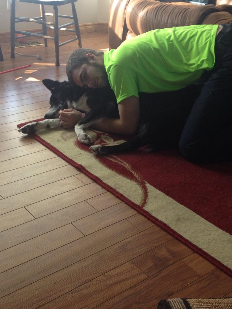 Rebecca_24's tweet photo. #BellLetsTalk about how our pets love us unconditionally and are always there to listen. http://t.co/Da0lpab6v0