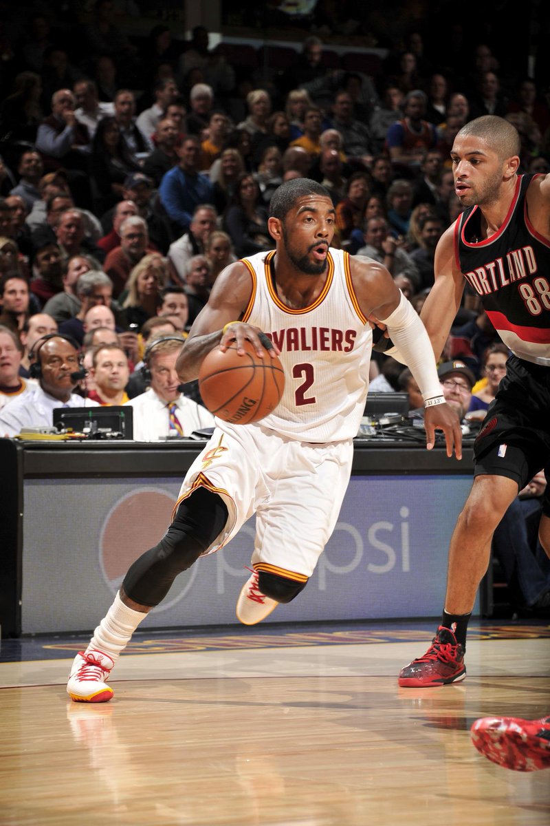 55! Kyrie Irving GOES OFF, drops career-high 55 points, leads Cavs over Blazers, 99-94.

• Irving: 55 Pts, 11 3-pt FG