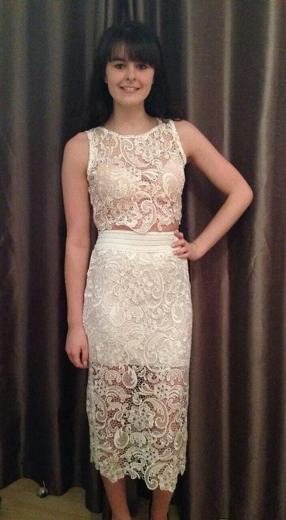 TulaModa's tweet image. Vintage white lace set just arrived and modelled by the lovely @mollyystagg  sizes 8/10 &amp;amp; 12/14 £28