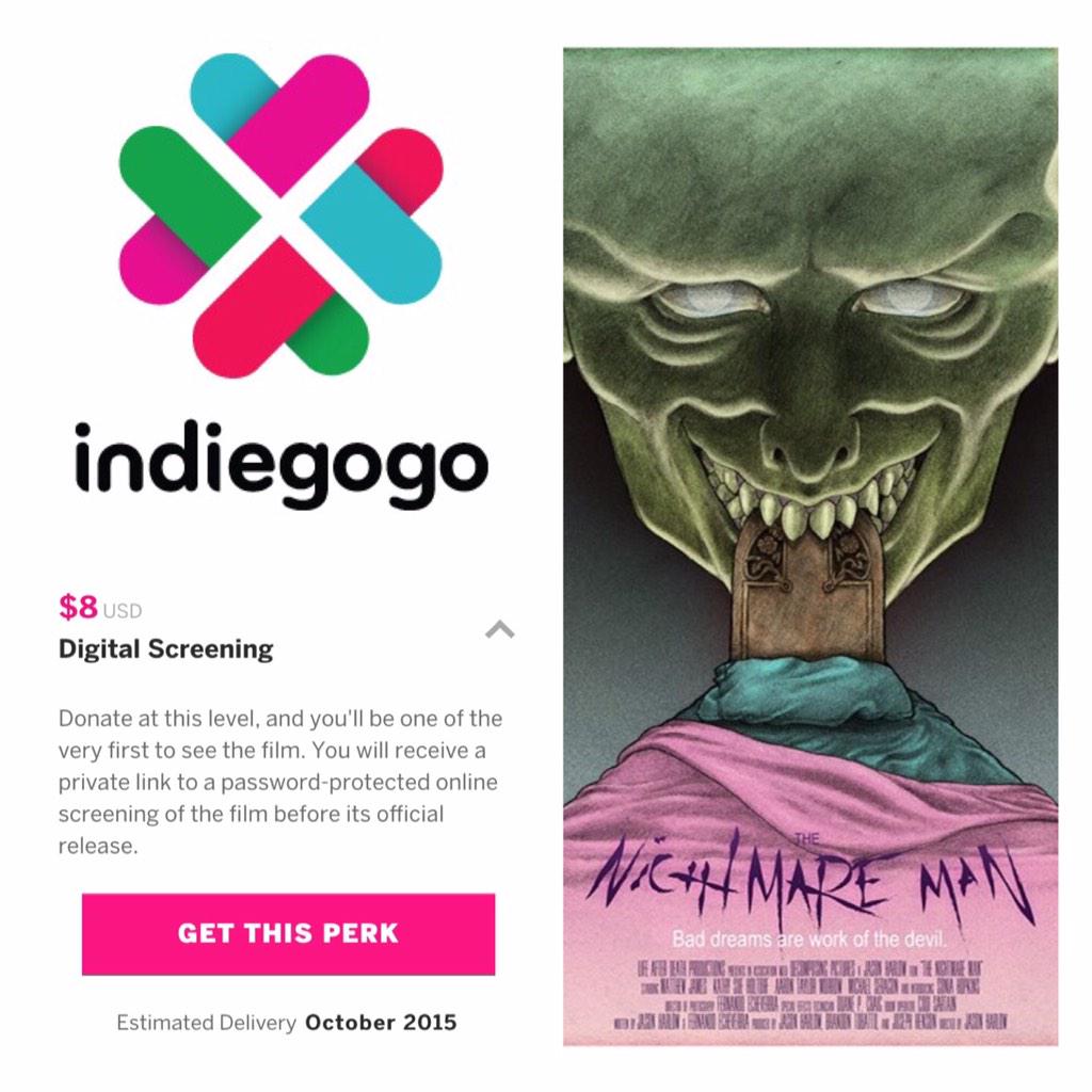 b_larimer's tweet image. New @Indiegogo perk!!  @IHMPJack @PromoteHorror @MrHorror @HorrorMovies @EXTREMEINDIE @HorrorSociety @RainsMinions