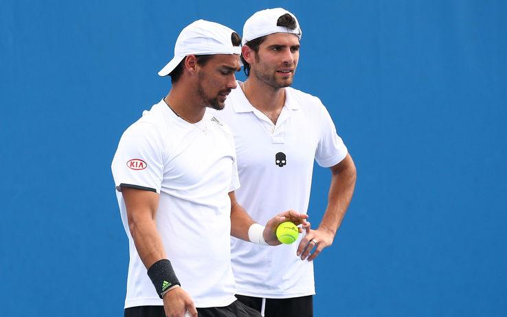 Diretta Tennis: Bolelli e Fognini in finale di doppio all'Australian Open 2015
