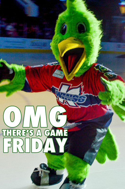 WECkzoo's tweet photo. Two @KalamazooWings games (Friday + Saturday). @SlappyKWings is especially excited for Friday's game... 
#kwings http://t.co/OiVTVDWcRF