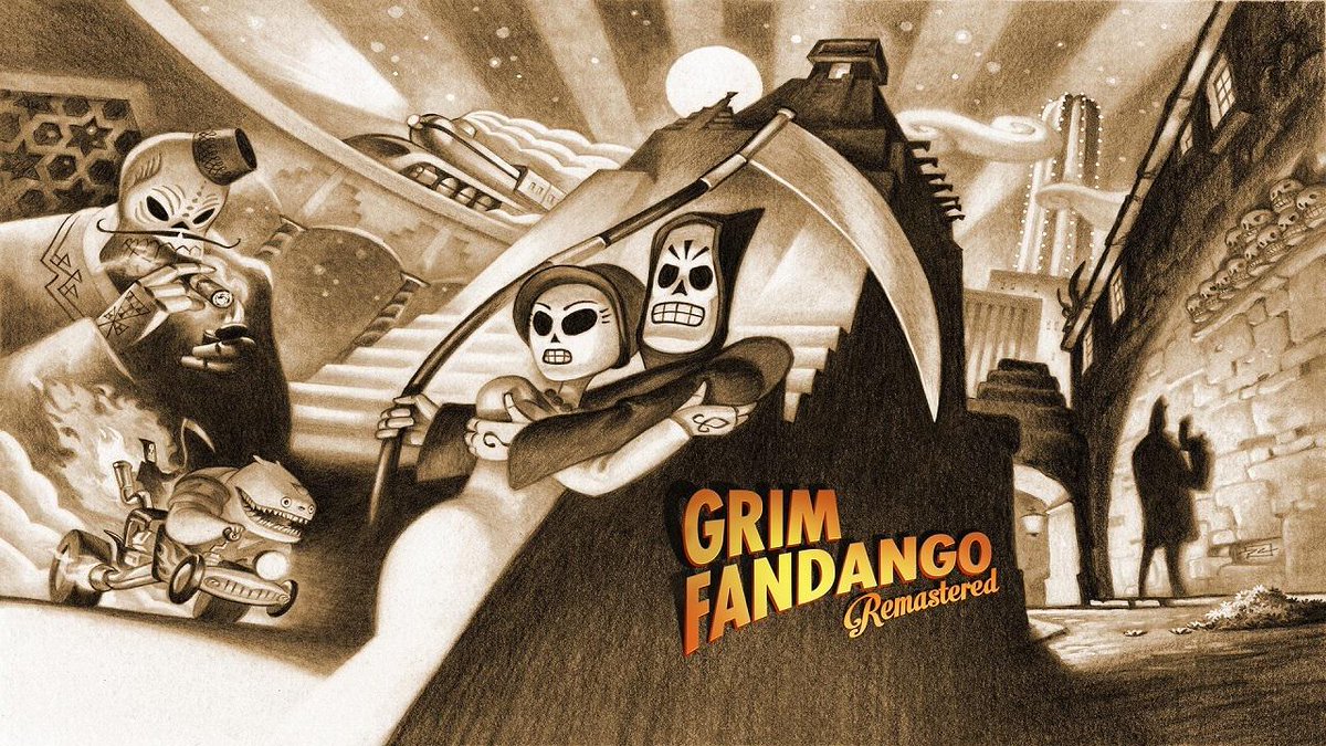 pushsquare's tweet image. We're giving away a copy of Grim Fandango on #PS4 &amp;amp; #Vita. Simply RT &amp;amp; follow to win. We'll pick a winner tomorrow.