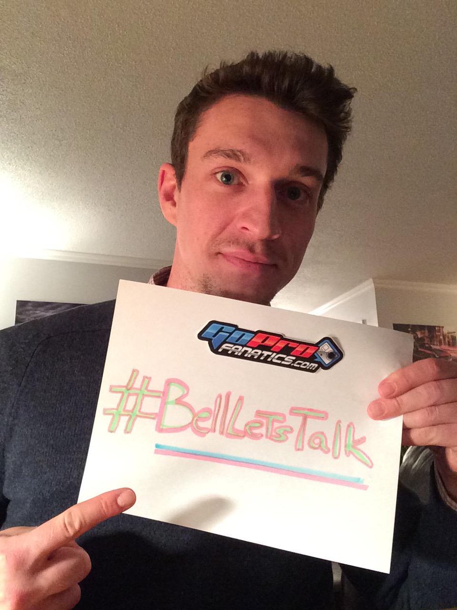 GoProFanatics's tweet image. Hey #GoProFanatics followers! Please retweet this message for #MentalHealthAwareness #BellLetsTalk
