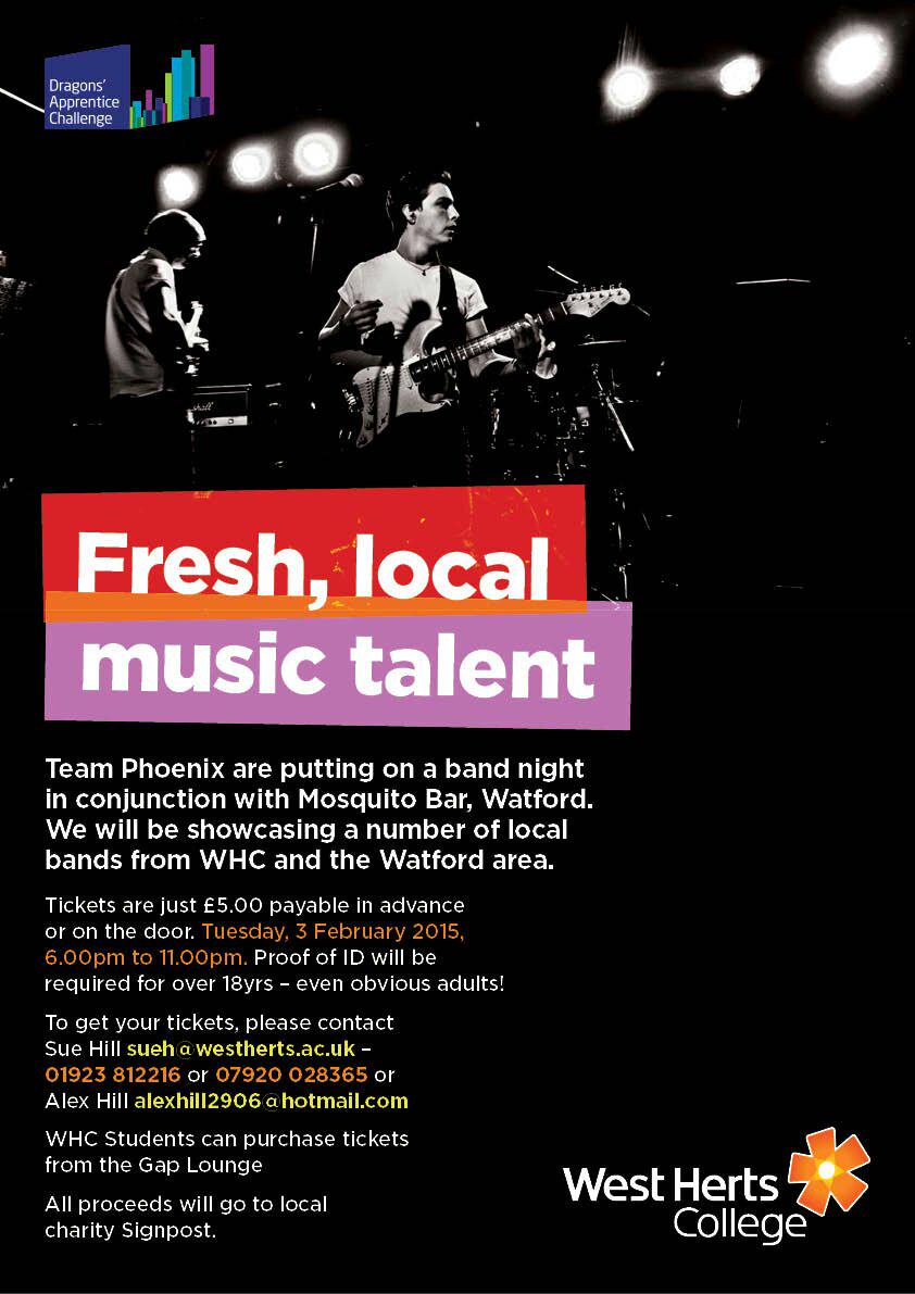 TeamPhoenixWHC's tweet photo. @DragonsApp @whertscollege 
Check out our next event details in the picture! http://t.co/AalOLX3Y5K