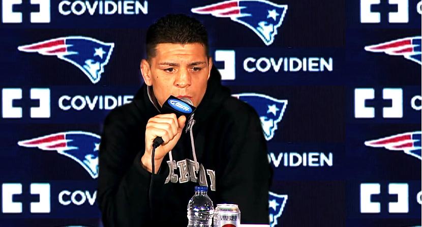 MMAWorldNews's tweet photo. #UFC183 : Bill Belichick vs Nick Diaz #DeflateGate http://t.co/EtwscAH83d http://t.co/0gsJko1fTs