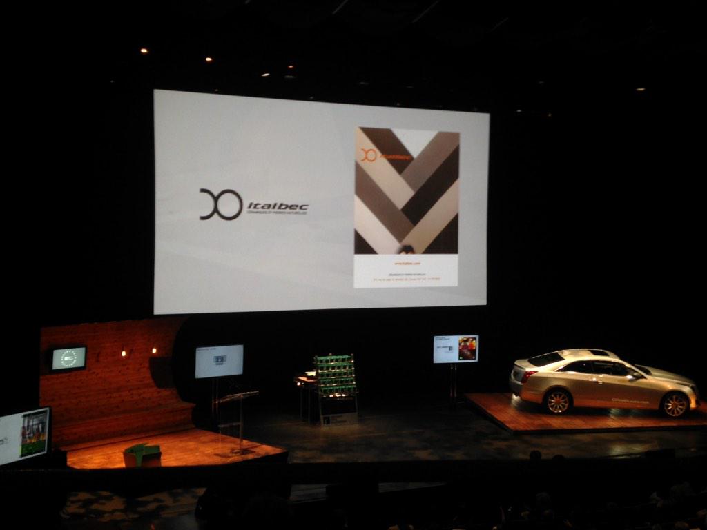 Irinou's tweet photo. @ItalBec is @Legrandprixdudesign 2015!! #ceramic #interiordesign #stone #design #architecture @theatremaisonneuve http://t.co/pbKF1Ejlvu