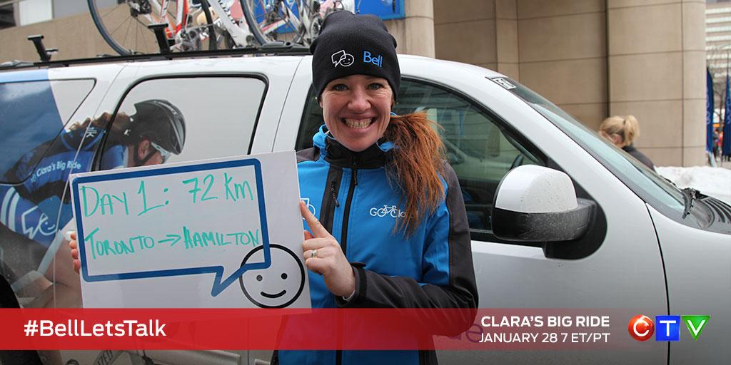 CTV's tweet photo. Watch @ClaraHughes_ life on the road in her #ClarasBigRide video diary: http://t.co/gq1b2f5SWj http://t.co/rSpeDCWCn7