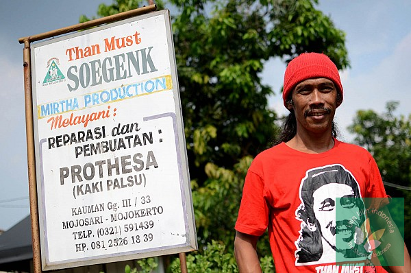 Sugeng Siswoyudhono: Perajin 3.000 Kaki Palsu Untuk Penyandang #Disabilitas. ulin.in/546