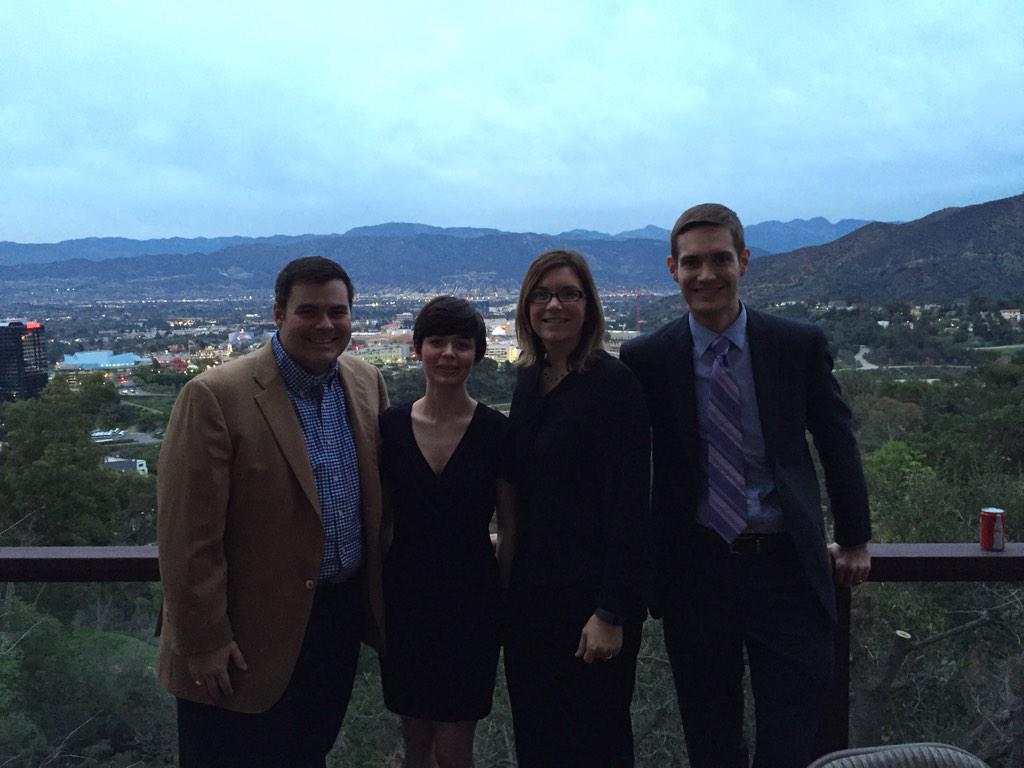 WheelerCo's tweet photo. WheelerCo reception in the Hollywood Hills for our CAMP friends. Here's to 5 years together! http://t.co/5FBZABvGpO