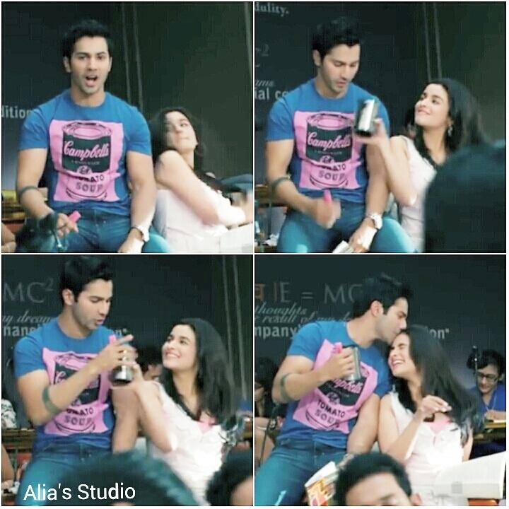 TeamOfAliaBhatt's tweet image. Cutest Couple Ever #Valia @aliaa08 @Varun_dvn