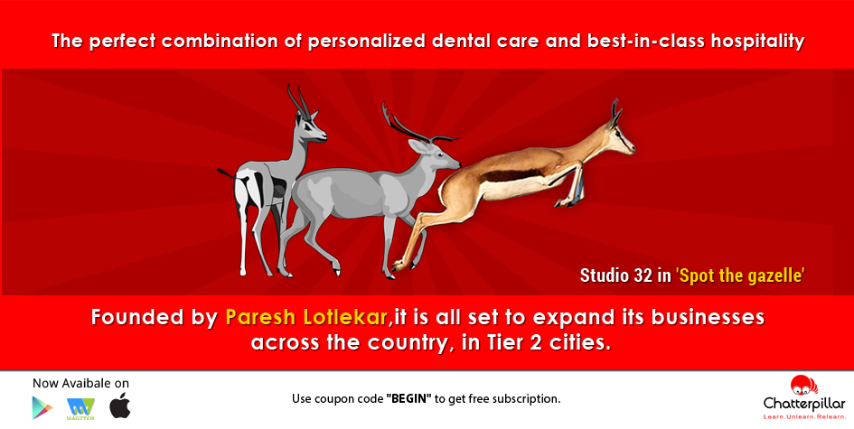ChatterpillarIN's tweet photo. Read about @Studio32(a Goa based mobile dental care) in 'Spot the gazelle'. Subscribe now:http://t.co/g4AqdipwLe #App http://t.co/4GqeR32YC3