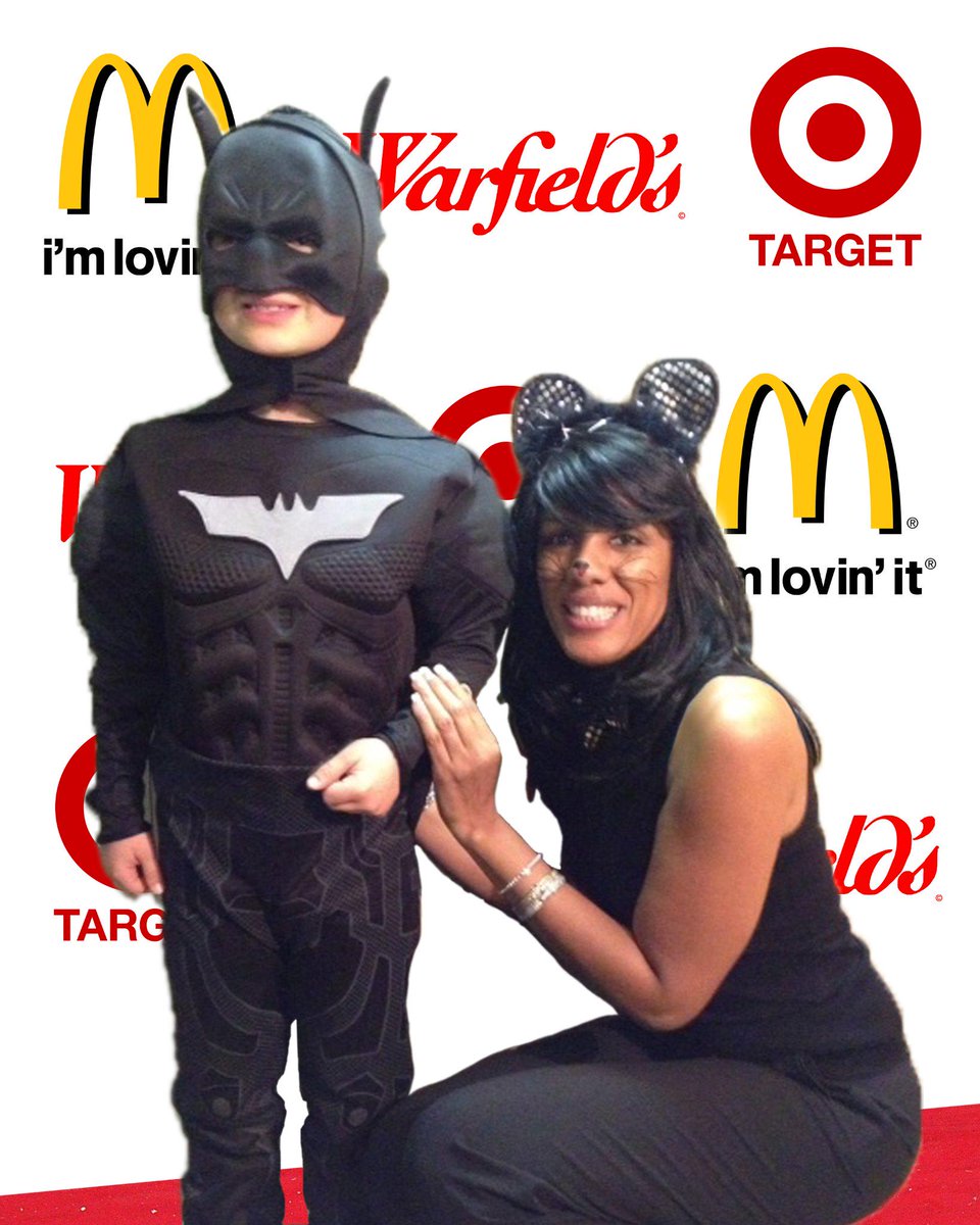 WarfieldsSanta's tweet image. Warfield's Costume Party!!! Bad man saved the day!