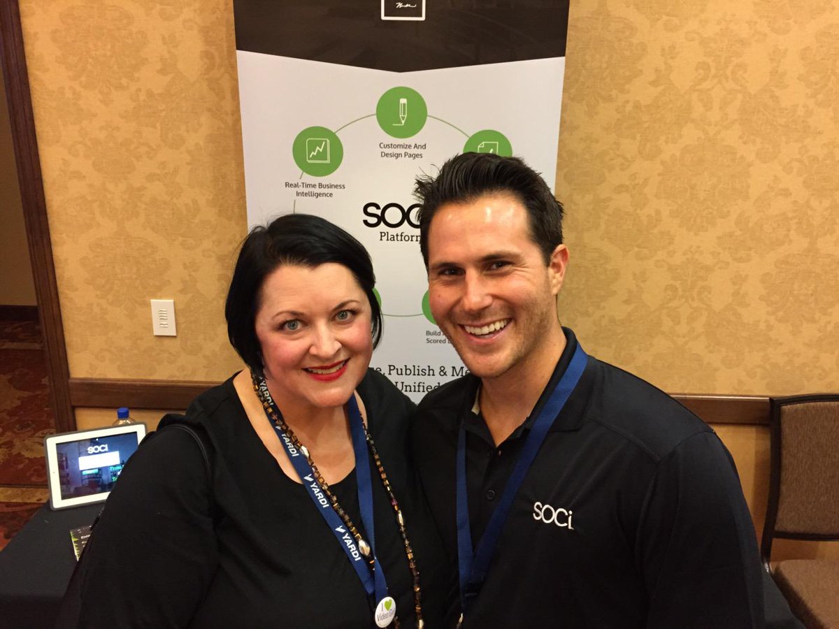 soci_ai's tweet image. Virginia from Waterton Residential stopped by our booth at #mfsms :)  Great to see you Virginia!