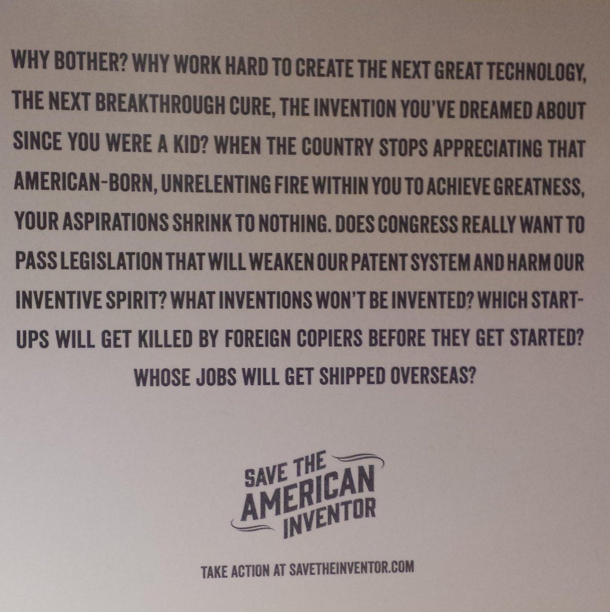 alisternburg's tweet image. Hahaha no #fixpatents