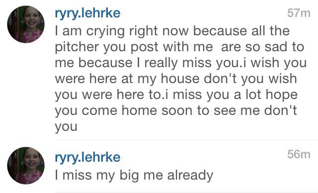 ALYAKAMcywinski's tweet photo. miss this kid more than anything. ๐#bigandmini http://t.co/alzXX39k4W