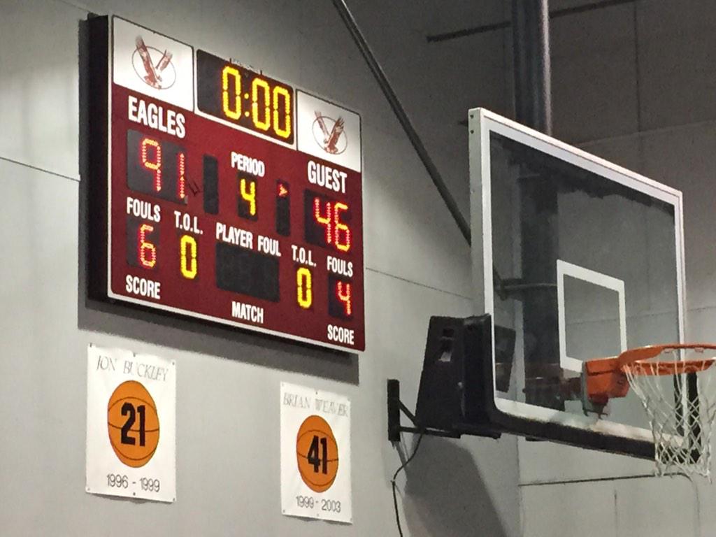 The__Dungeon's tweet photo. Varsity boys took the win tonight!!! Nice job!!🏀👏 http://t.co/5Ee9imBWvu
