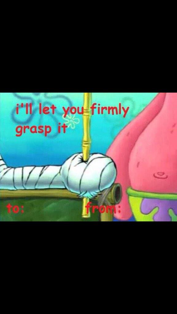 ShitISeeAtGGC's tweet photo. GGC dudes gonna handout valentine cards like this http://t.co/tHqWLRRfFx
