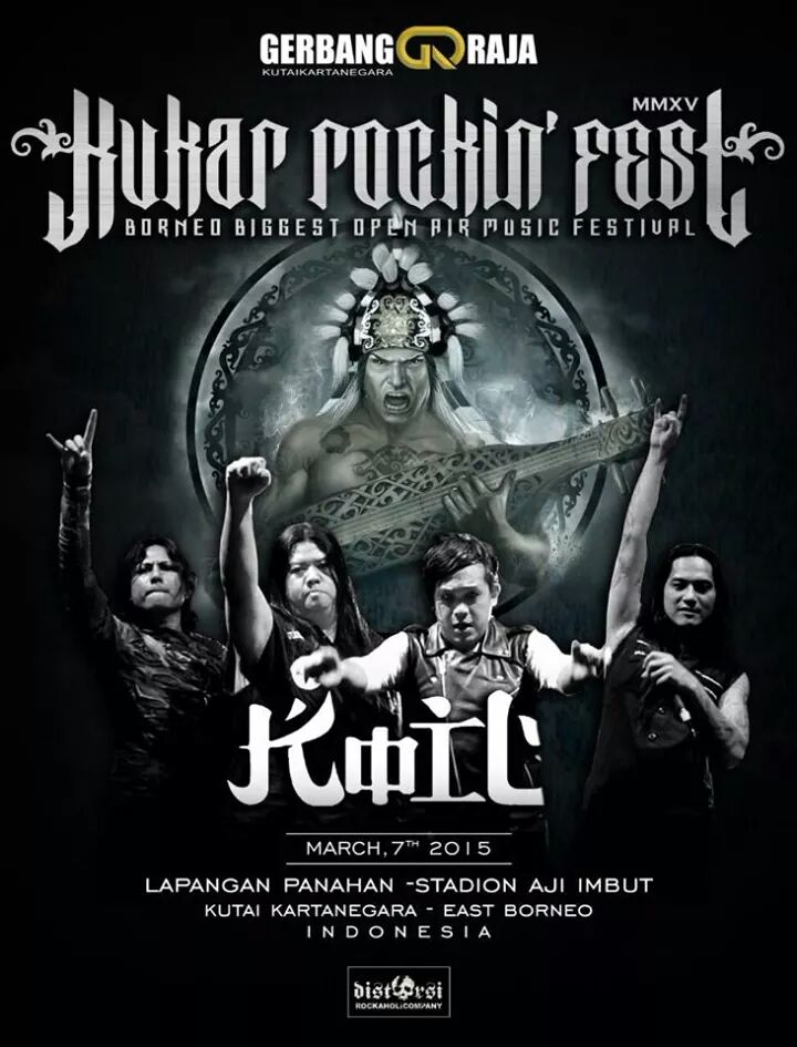Band Industrial metal ternama Indonesia, Koil resmi jadi line up " Kukar Rock In Fest 2015 " #UG