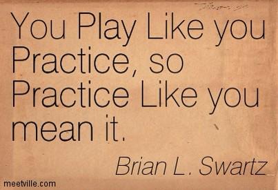 Pro4Sports's tweet image. Practice as if it's a game! Give it all you got!