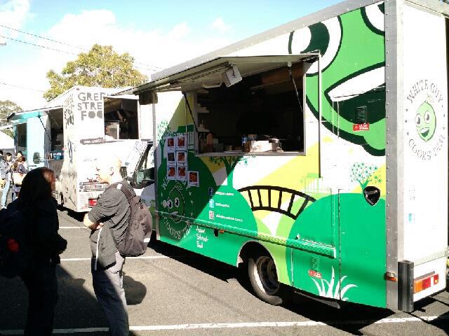 Dinner #southmelbournenightmarket open now till late. Loads of trucks and street food!