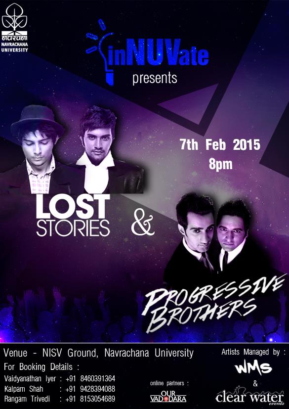 NavrachanaUni's tweet photo. InNUVate 2015: the Lost stories and progressive brothers @NavrachanaUni, 7th Feb 2015 @Vadodara_News @allevents_in http://t.co/S2qQzR9hyP