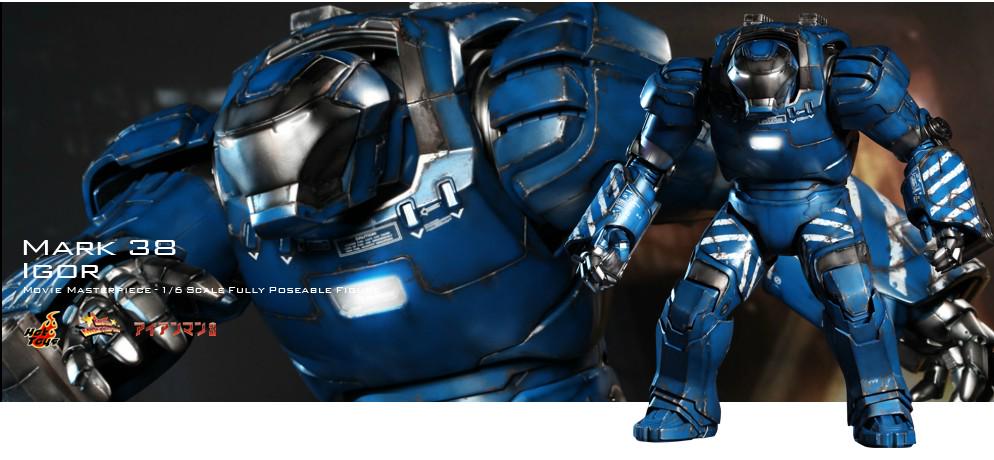 新商品】ホットトイズ アイアンマン3『アイアンマン・マーク38
