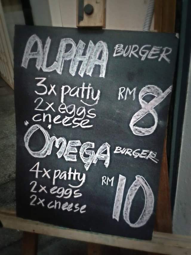 affique90's tweet photo. Special burger, special sauce to satisfy your hunger
@wangsamaju @hotspotcafe
#omegaburger #alphaburger http://t.co/WzSkZW9YJx